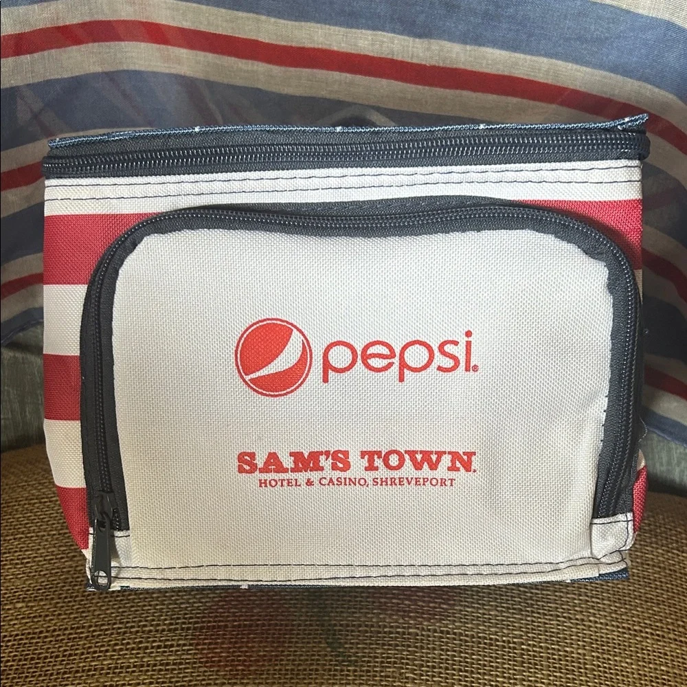 Sam’s town casino Shreveport promotional insulated cooler bag.